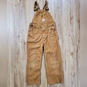 Carhartt Kids Tan Overalls